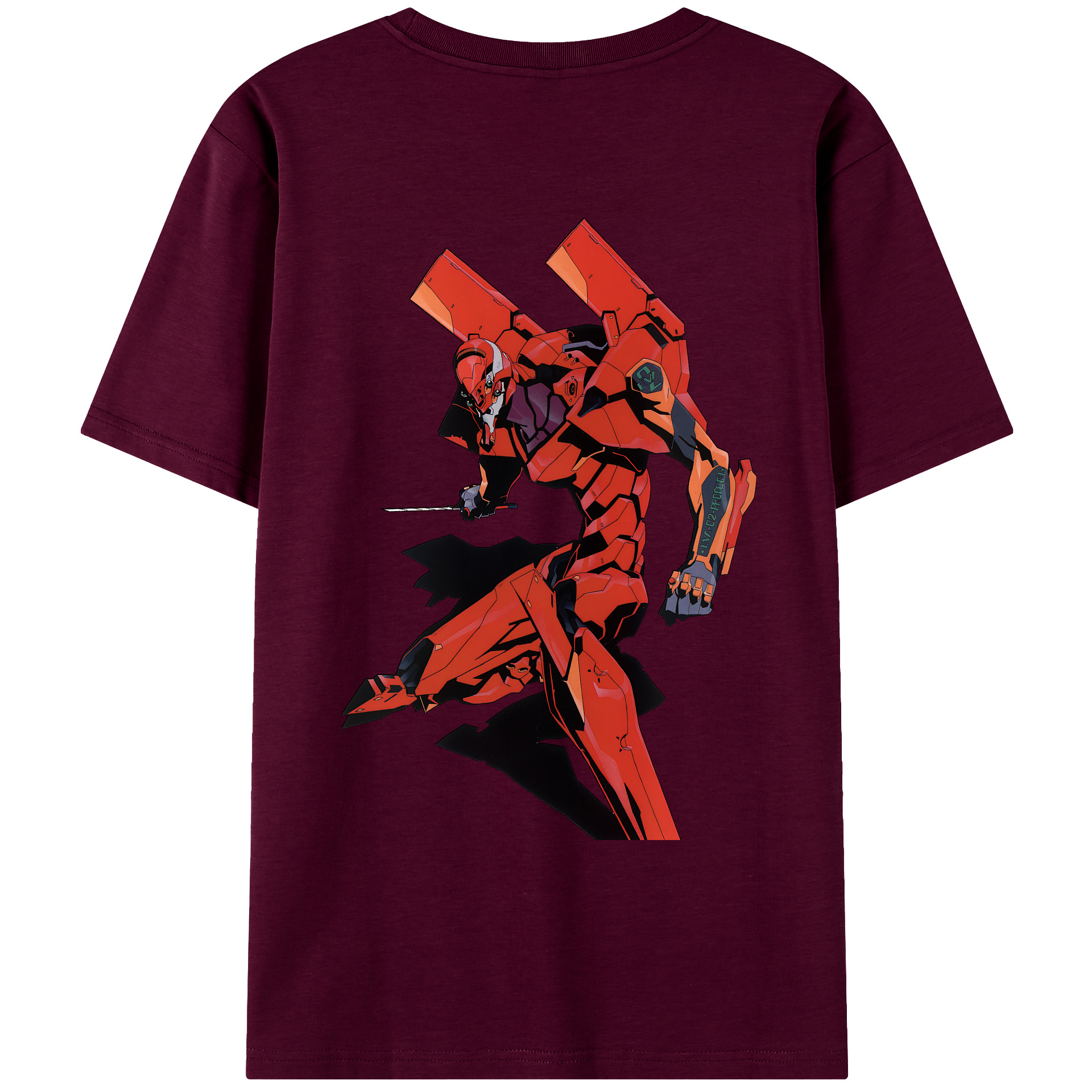 （画像用） EVA 新世紀エヴァンゲリオン レディース半袖Tシャツ(バックプリント)